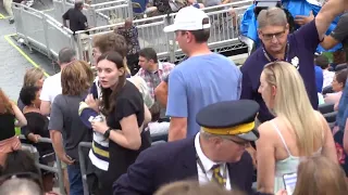 Billy Joel, Audience awaiting the start of the show, Notre Dame Stadium, South Bend, IN 6-25-22