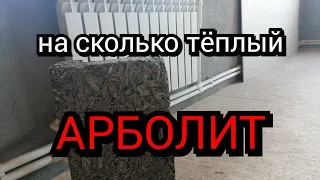 Тёплый ли арболит? Что показала эта зима!