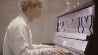 BTS SUGA PLAYING I NEED U (PIANO VER.)  1 HOUR VERSION/ 1 HORA/ 1 시간