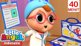 Ibu Sakit Cepat Sembuh Ya! | Little Angel | Kartun dan Lagu Anak | Moonbug Kids Indonesia