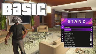 [12,50$] Stand Mod Menu Basic Full Showcase [1.61 Undetected] GTA 5 ONLINE