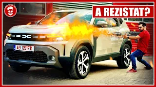 DACIA DUSTER 3 - TEST DE DURABILITATE! PROBA DE FOC, cât de rezistentă este MAȘINA ROMÂNILOR?