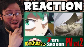 Gor's "My Hero Academia Season 7" Official Trailer #2 (PV vol. 2) REACTION