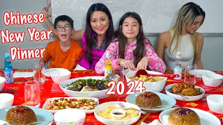 What Chinese Family eats for Chinese New Year Eve 2024, 6 dishes you never heard of! 我们家的年夜饭