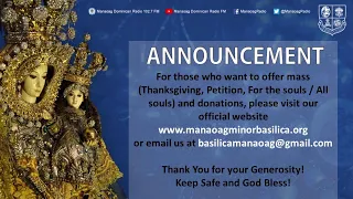 MANAOAG MASS - Tuesday of Fifth Week of Easter - May 17, 2022 / 4:30 p.m.