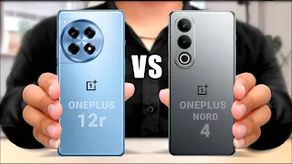 Oneplus 12R Vs OnePlus Nord 4 || Full Comparison ⚡