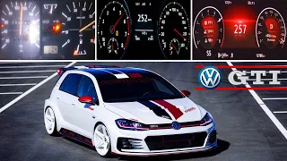 Acceleration Battle VW Golf GTI MK1 MK2 MK3 MK4 MK5 MK6 Mk7 MK8