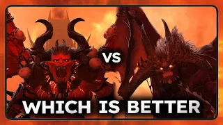 Daemon Princes or Exalted Daemon lords, which is better? - Total war Warhammer 3