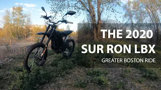 The 2020 Sur Ron X | Greater Boston Ride | 4K