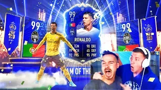 OMG! CRISTIANO RONALDO TOTY IN A PACK !! 😱🔥 BEST FIFA 20 TEAM OF THE YEAR PACK OPENING