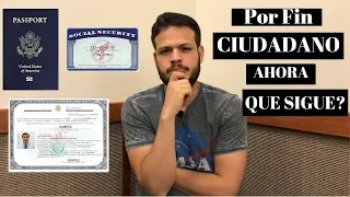 CIUDADANIA AMERICANA 2019 | POR FIN SOY CIUDADANO, AHORA QUE?