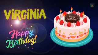 Virginia Happy Birthday | Happy Birthday Virginia | Happy birthday to you