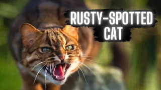 Rusty-Spotted Cat (VERY FEISTY!)