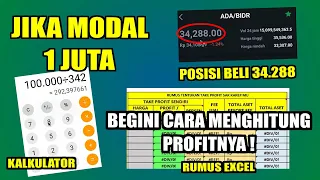 Cara Menghitung Profit Crypto dengan Kalkulator dan Rumus Excel