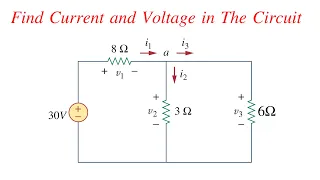 How To Find voltage Drops and Current || KCL || KVL || Circuit Analysis Solved Problem