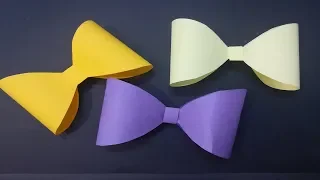 Origami Bow Tie Tutorial | Diy paper ribbon | paper Bow Tie making Easy