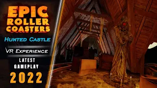 Epic Roller Coaster || Hunted Castle || VR Oculus Quest 2 Shooting Experience