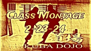 Class Montage 2-23-2024 #martialarts #shisenkan #kobudo #ninja #mma