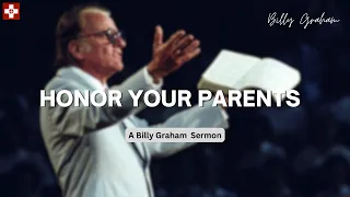 Billy Graham sermon | Honor your Parents - Billy Graham | #billygraham #trending #sermon