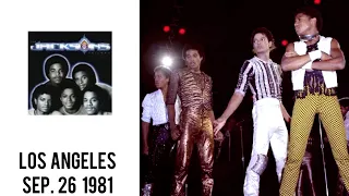 The Jacksons - Triumph Tour Live in Los Angeles (September 26, 1981)