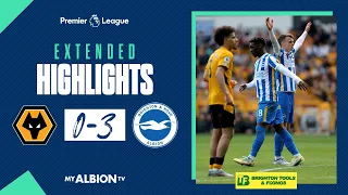 Extended PL Highlights: Wolves 0 Albion 3