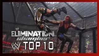 WWE Top 10 - Most Destructive Elimination Chamber Moments