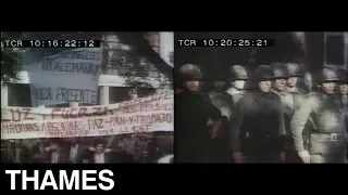 Falklands War | The Sinking of HMS Sheffield | TV Eye | 1982