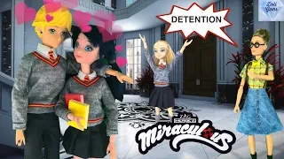 Marinette & Adrien School Morning Routine Miraculous Ladybug - Luka & Kagami Season 2 Doll
