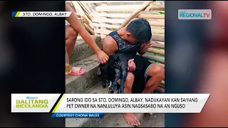 Balitang Bicolandia: Ido, nadukayan kan saiyang pet owner na nanluluya asin nagsasabo na an nguso