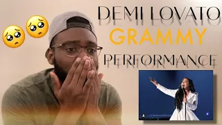 DEMI LOVATO - ANYONE - LIVE AT THE GRAMMYs 2020) PERFORMANCE REACTION!