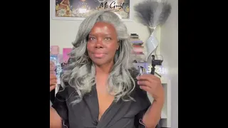 Stylish! Get various styles with Msgreyt 3 in 1 half wig! No glue needed!