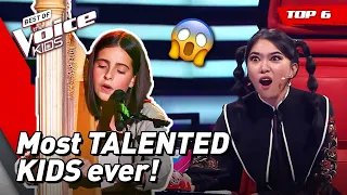 MOST TALENTED Kids on The Voice Kids! 🤩 | Top 6