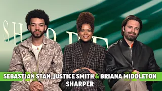 Sebastian Stan, Justice Smith, and Briana Middleton on How Sharper Keeps You Guessing