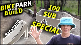 BEST Backyard Dirt Jump Build EVER!! 100 SUB SPECIAL -- BIKEPARKBUILD #8