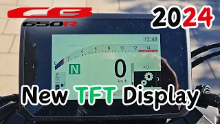 2024 Honda CB650R New TFT Display | Quick Overview | Basic Settings