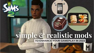 realistic simple mods you NEED to have! | Sims 2 CC Finds #sims2