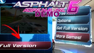 The lost Asphalt 6 Demo has been found! (GamePlay)