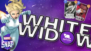 White Widow - The new Junk and Galactus Queen? | Overview, Synergies, Counters & Decks | Marvel Snap