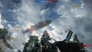 Battlefield 1 First Zeppelin Destroyed!