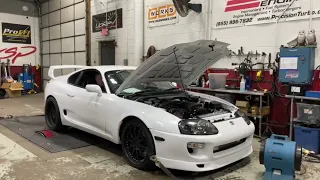 2jzgte precision 6466 32psi 800whp dyno