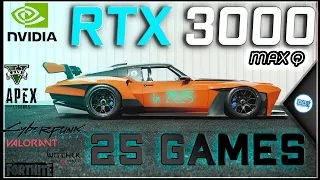 *NVIDIA RTX 3000 MAX Q in 30 GAMES       | 2023