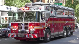 [AIRHORN MADNESS!] - RESCUE 1 FDNY responding in Manhattan -