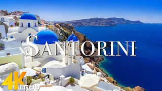 Santorini 4K - Scenic Relaxation Film With Epic Cinematic Music - 4K Video UHD | Scenic World 4K