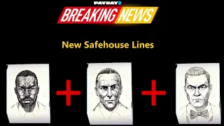 Payday 2 - New Safehouse Lines (Breaking News - CF18)