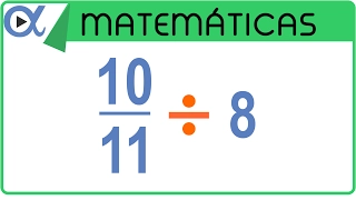 ➗ DIVISIÓN de una FRACCIÓN PROPIA entre un ENTERO