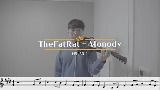 The Fat Rat Monody l Sheet Music l Pop song Electric Violin Cover by Epican K  전자바이올린 커버연주