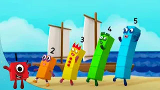 Numberblocks - Summer Games | Learn to Count | Learning Blocks