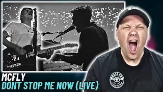 MCFLY Cover A QUEEN Classic! | Dont Stop Me Now ( Live At The 02 ) [ First Time Reaction ]