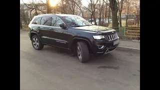 JEEP GRAND CHEROKEE 2014 г.в краткий отзыв владельца