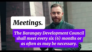 Part 2. Barangay Development Council & Barangay Dev't Plan: Explained.#dontskipads